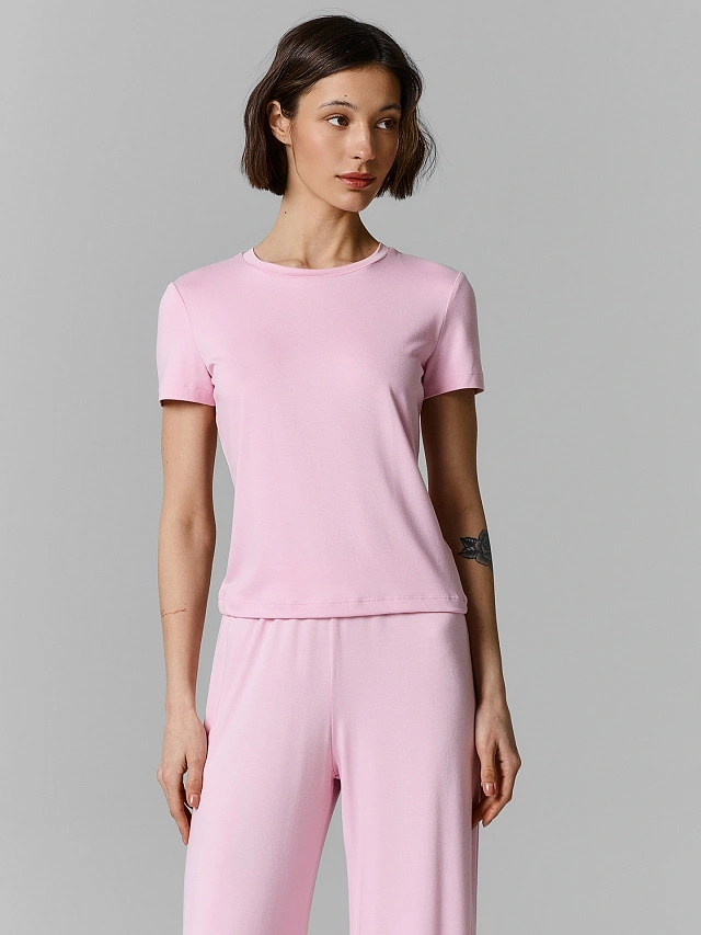 Комплект домашний женский розовый - 2