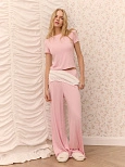 Комплект домашний женский розовый