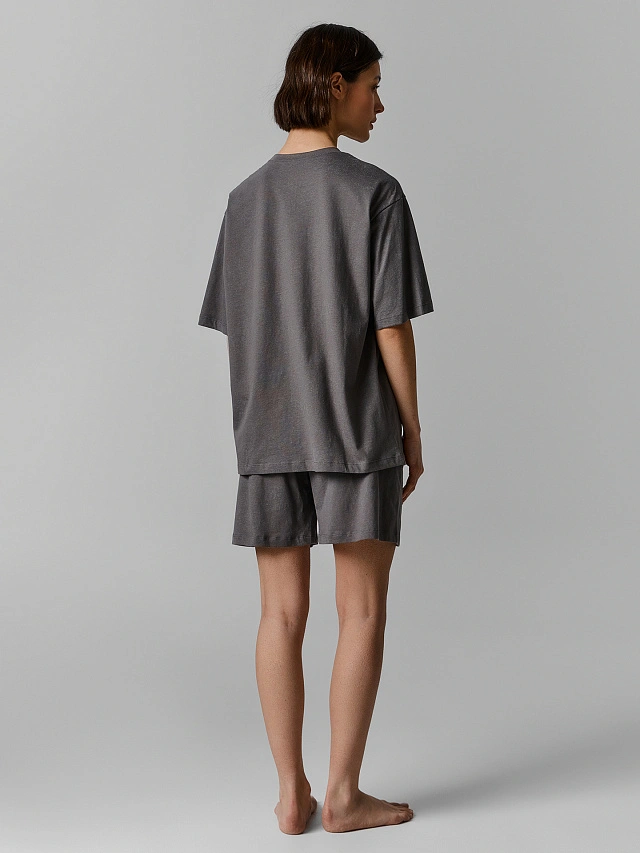 Комплект домашний женский серый - 3