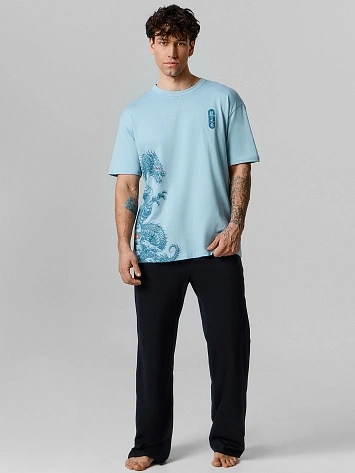 Комплект домашний мужской прямой