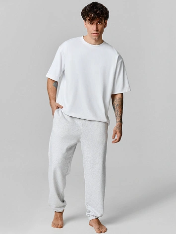 Брюки домашние мужские серые