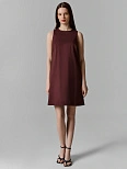 Сарафан женский мини бордовый