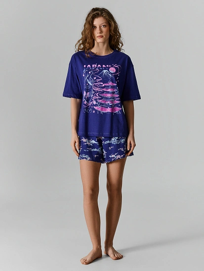 картинка КОМПЛЕКТ ЖЕНСКИЙ (ДЖЕМПЕР, ШОРТЫ) от магазина стильной одежды Mark Formelle