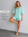 Костюм домашний женский льняной