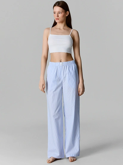 картинка Брюки домашние женские в полоску от магазина стильной одежды Mark Formelle