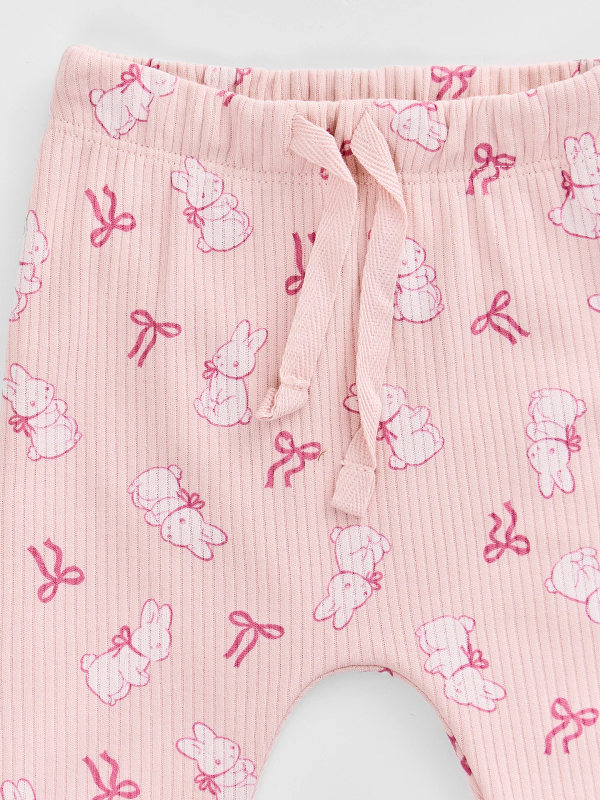 Комплект детский для малышей розовый с узором - 8