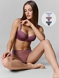 Трусы женские из сетки в наборе, 3 шт