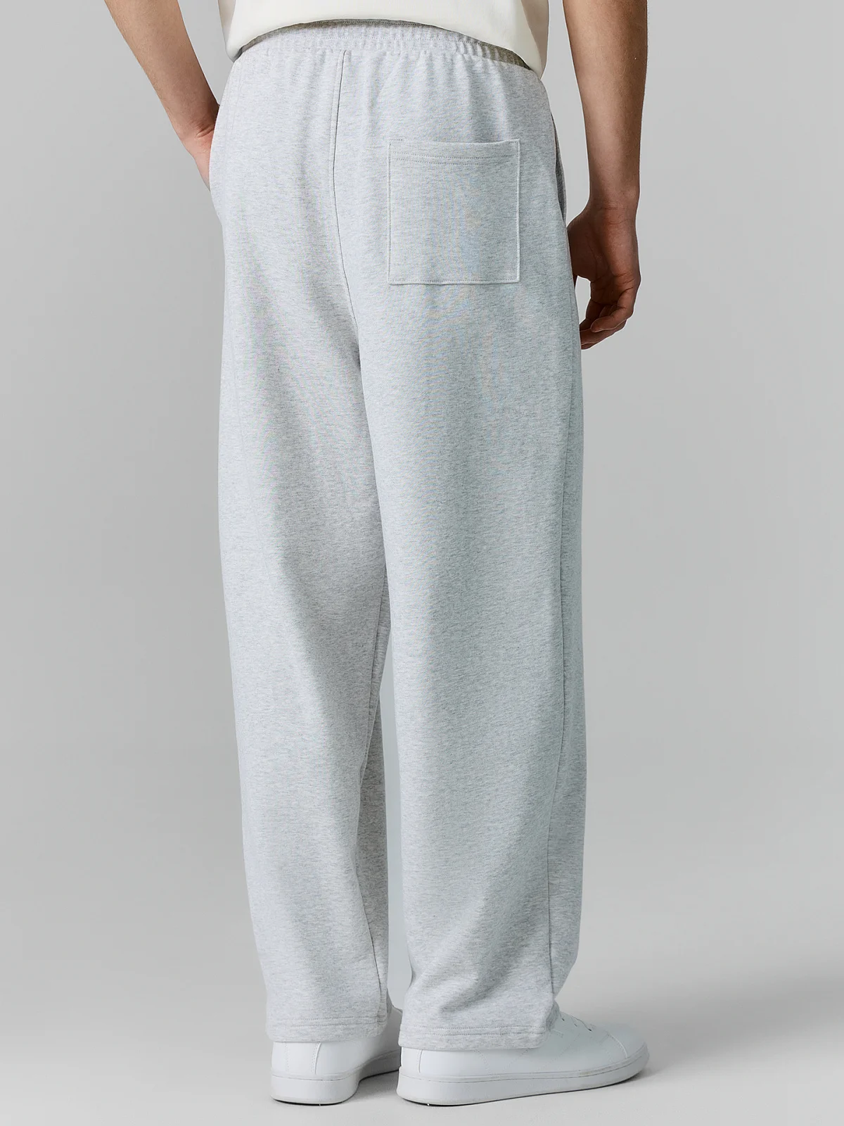Брюки спортивные мужские серые - 4
