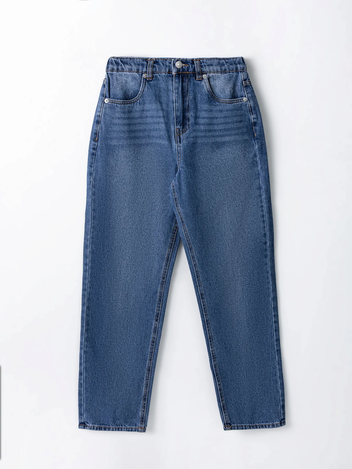 Джинсы для мальчиков Baggy relaxed fit синие - 6