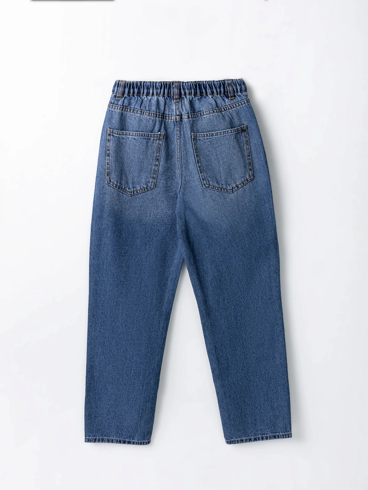 Джинсы для мальчиков Baggy relaxed fit синие - 8