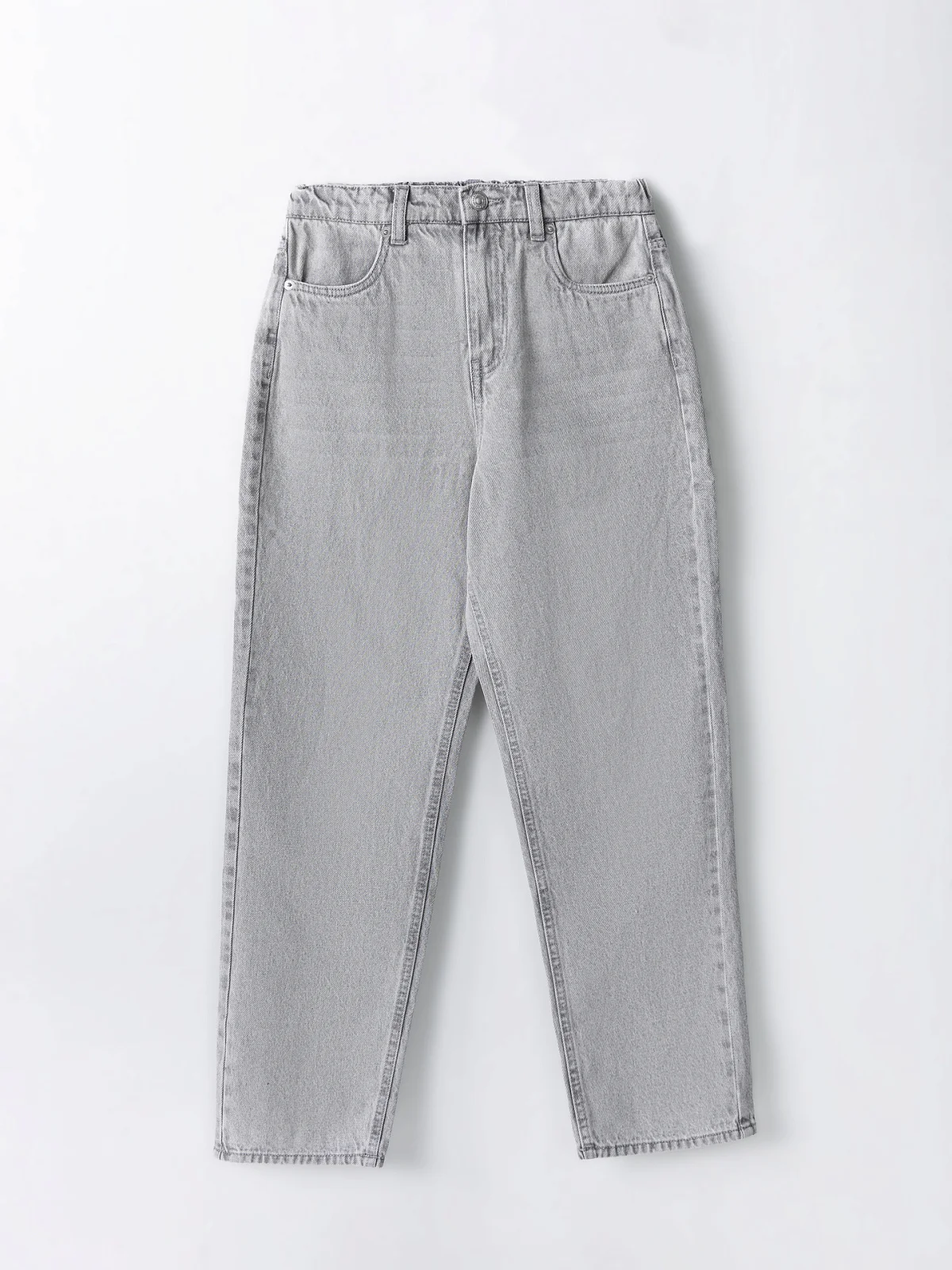 Джинсы для мальчиков Baggy relaxed fit серые - 5