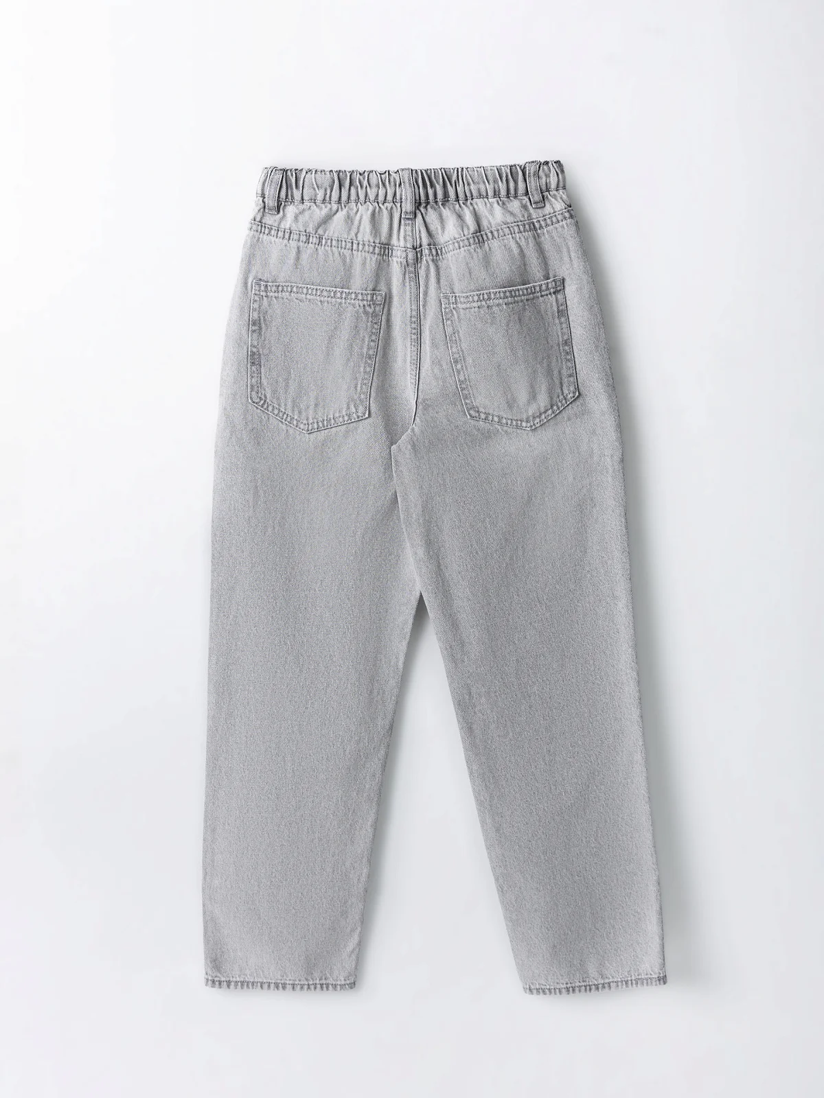 Джинсы для мальчиков Baggy relaxed fit серые - 7