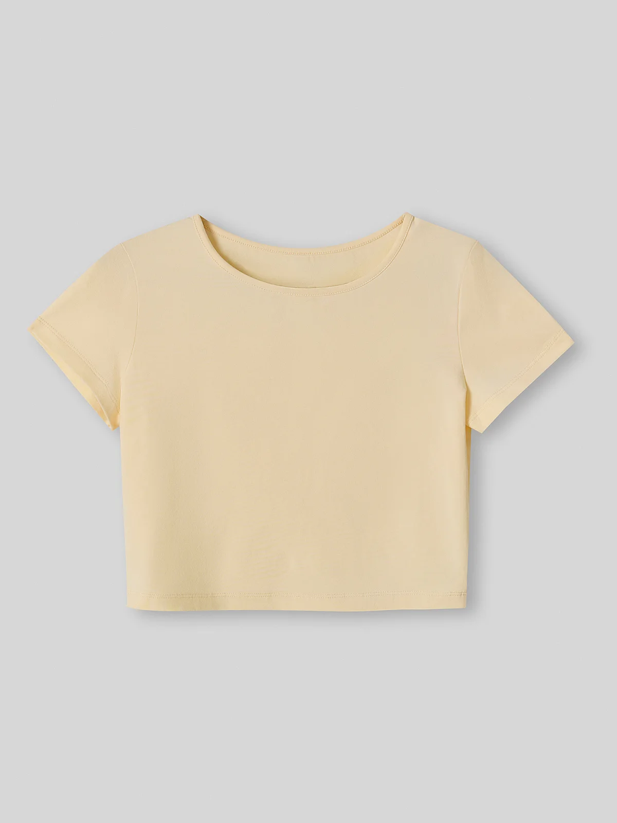 Комплект домашний женский желтый с имитацией белья - 5