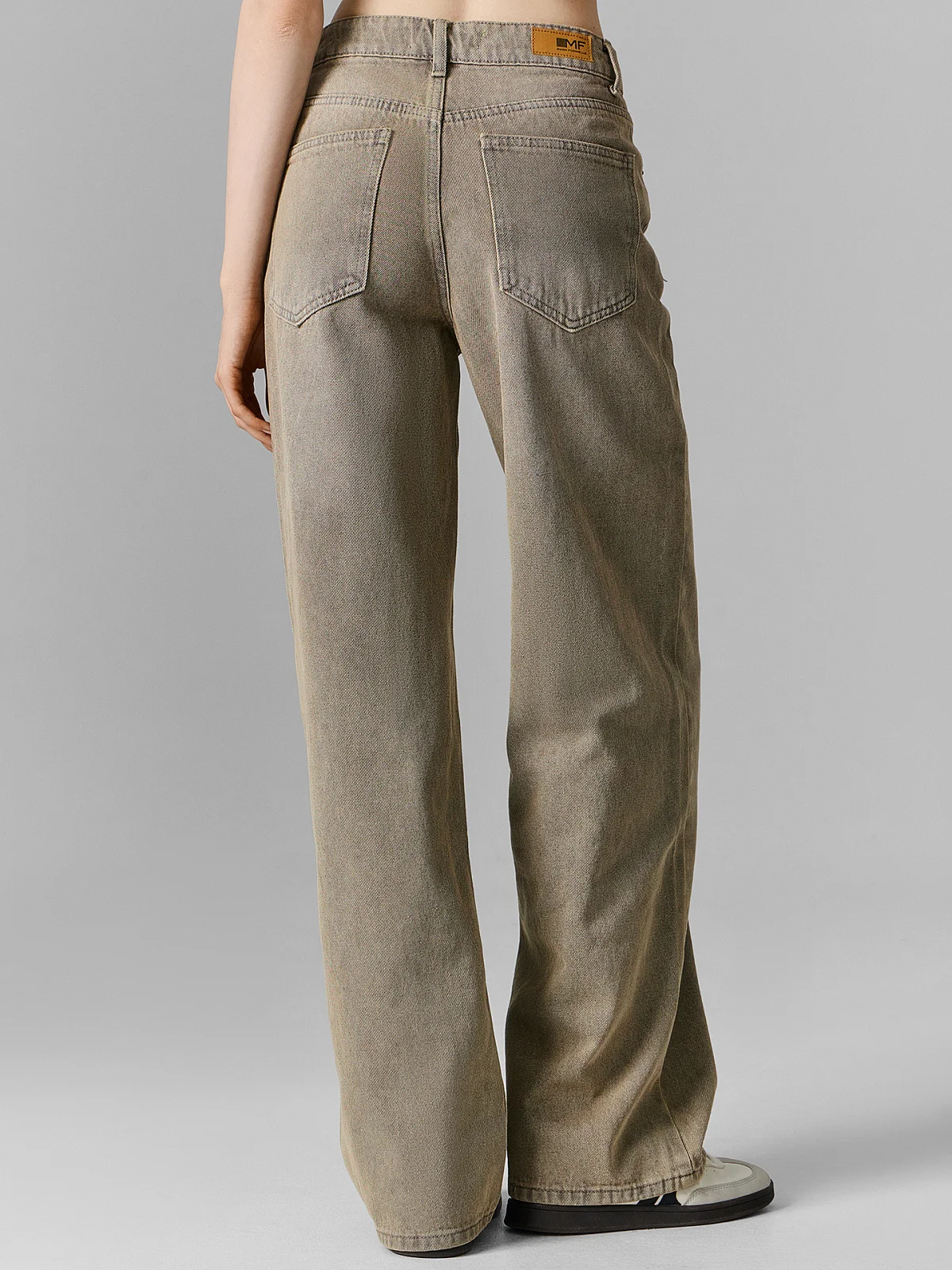 Джинсы женские Baggy fit серые