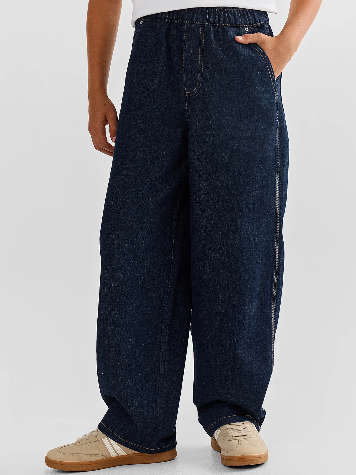 Джинсы Baggy fit для мальчиков синие - 3