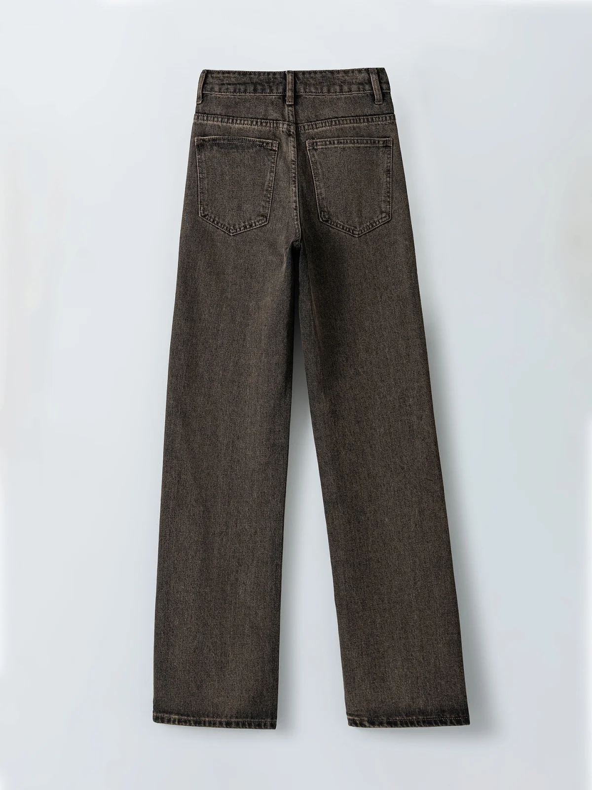 Джинсы Straight fit женские серые