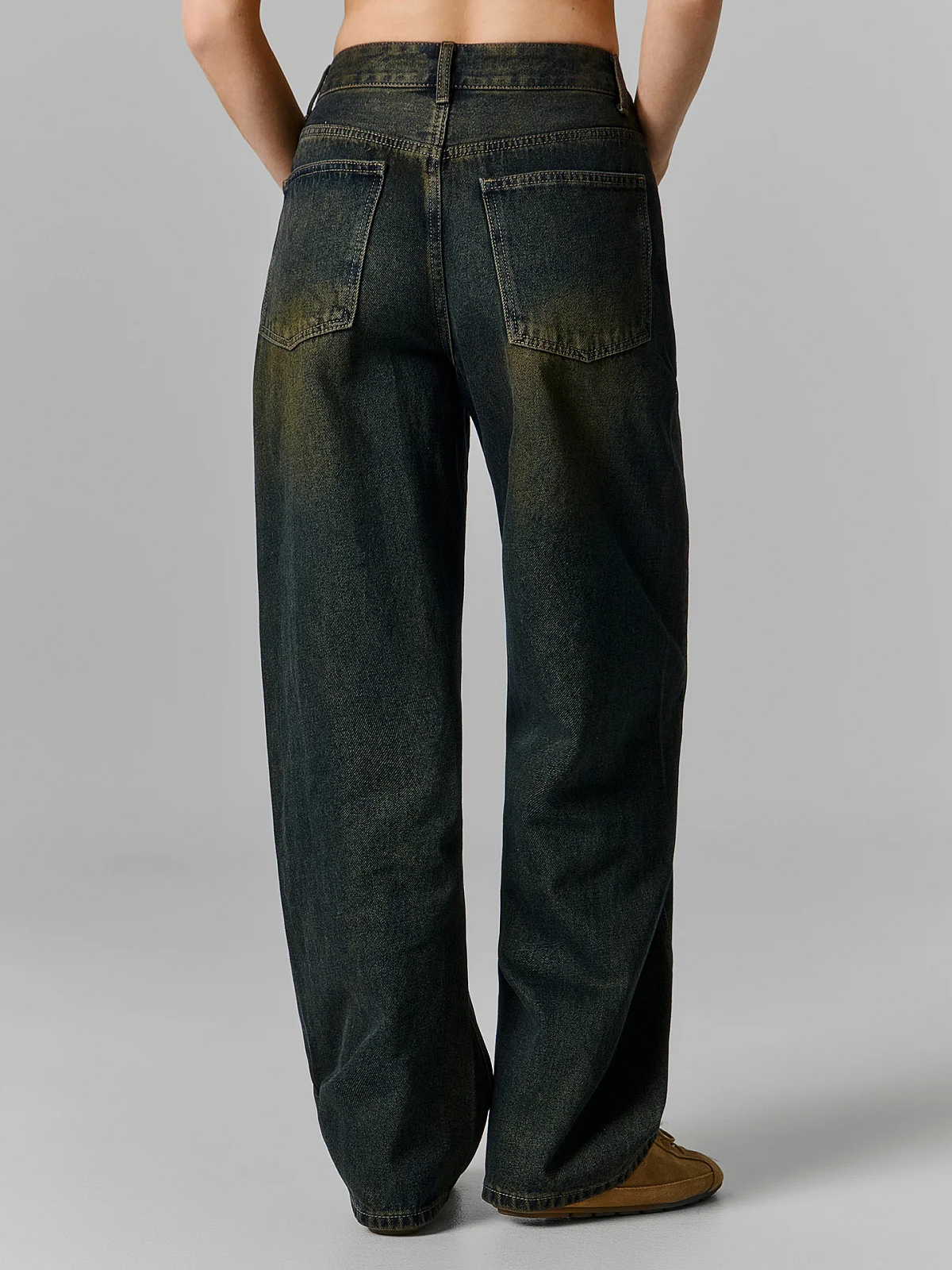 Джинсы barrel fit женские - 5