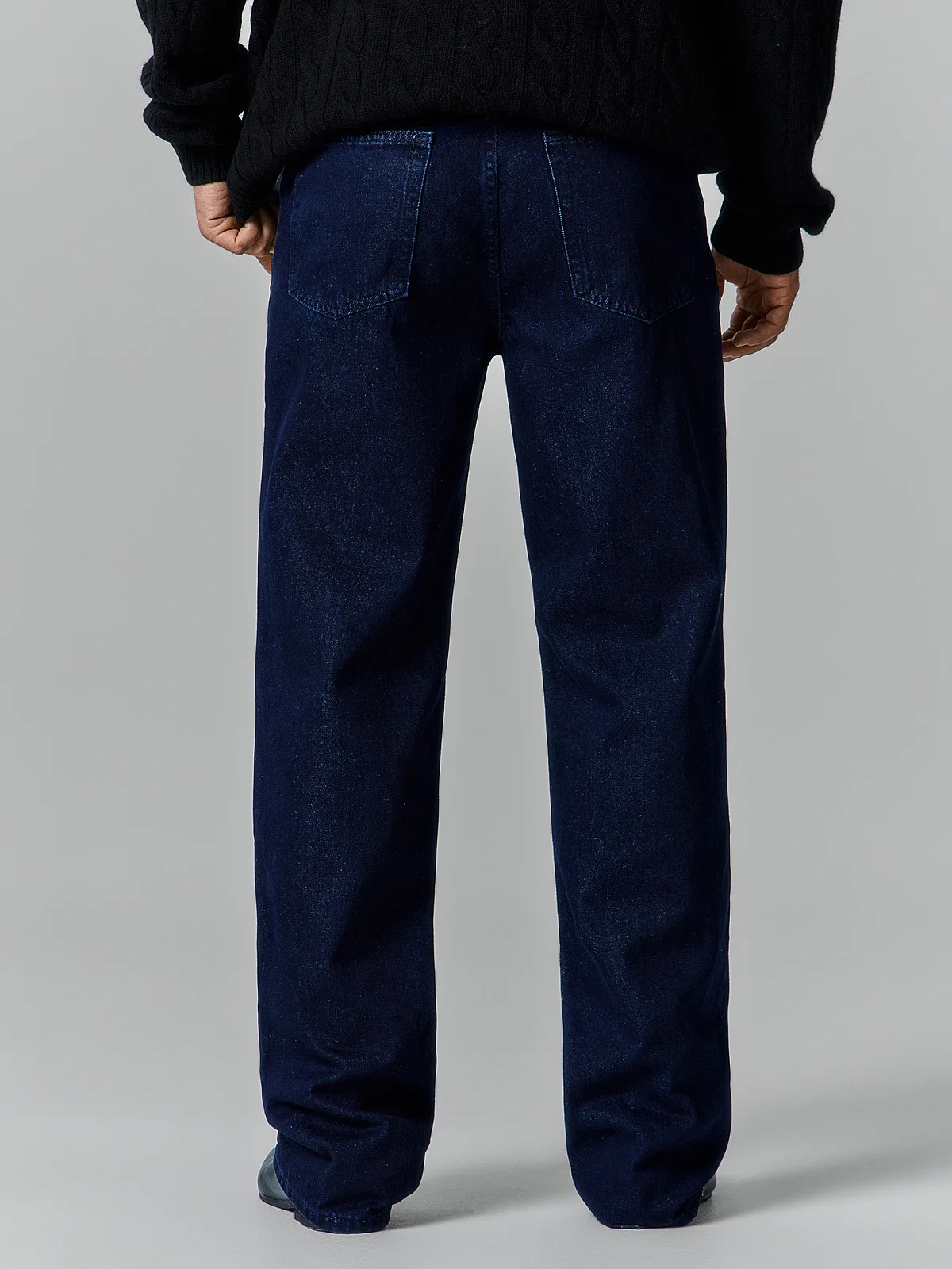 Джинсы Staright fit мужские синие - 3