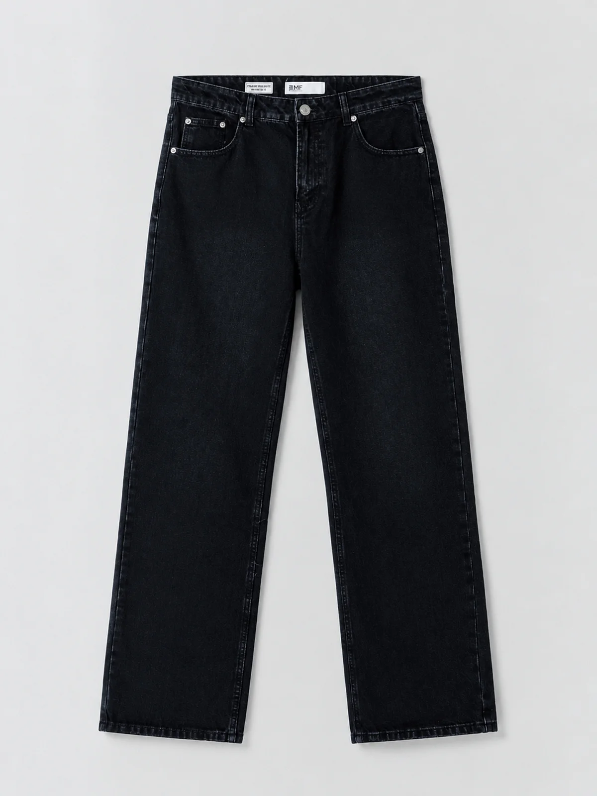 Джинсы Staright fit мужские черные - 4